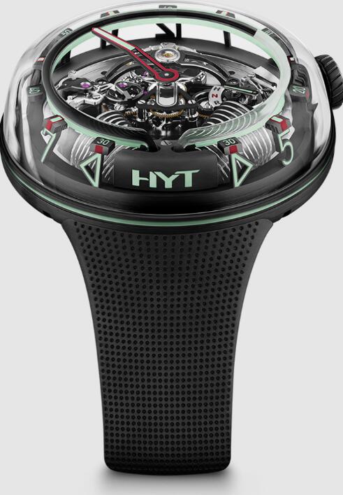 HYT H2.0 Mexico Green H02346 Replica watch